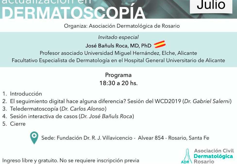 Jornada de actualización en Dermatoscopía