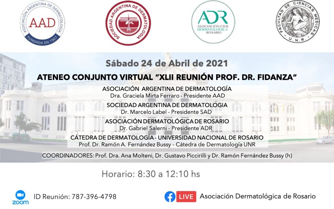 ATENEO CONJUNTO VIRTUAL REUNIÓN PROF. DR. FIDANZA 2021